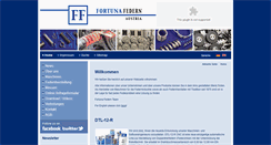 Desktop Screenshot of fortunafedern.com