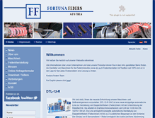 Tablet Screenshot of fortunafedern.com